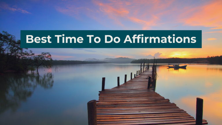 wooden boardwalk over ocean a calm place to do affirmations